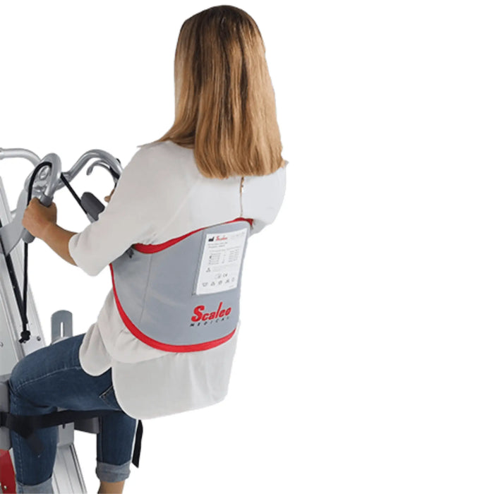 Poweo Activ’ 160 Lightweight Patient Stand Assist Lift with patient only 