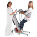 Poweo Activ’ 160 Lightweight Patient Stand Assist Lift with Patient and Caregiver