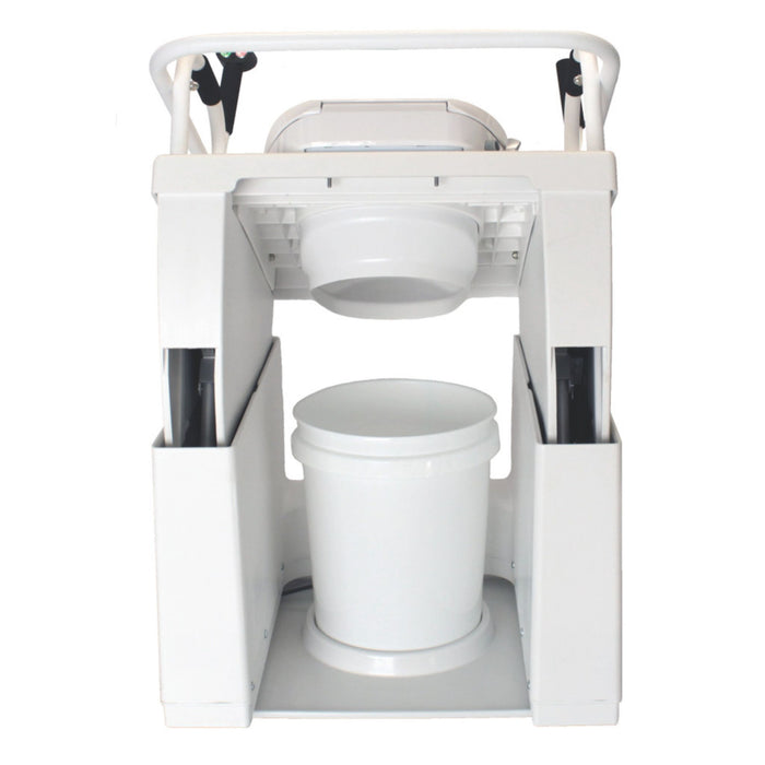 Throne Butler Powered Lift Commode Chair- Wide Handle TLCE002