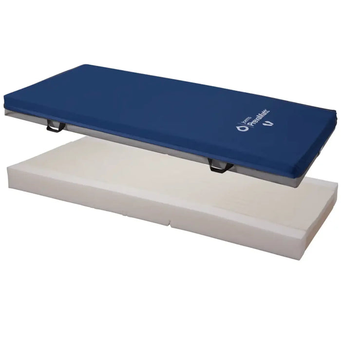 PrevaMatt® Alleviate Pressure Redistribution Mattress with Visco Foam, Heel Slope – 500 lbs Capacity
