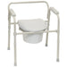 ProBasics 3-in-1 Folding Bedside Commode with Full Seat and Steel Welded Frame