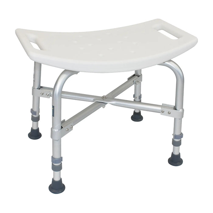 ProBasics Bariatric Shower Bench – Wide Seat with 550 lb Capacity without Back