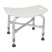 ProBasics Bariatric Shower Bench – Wide Seat with 550 lb Capacity without Back