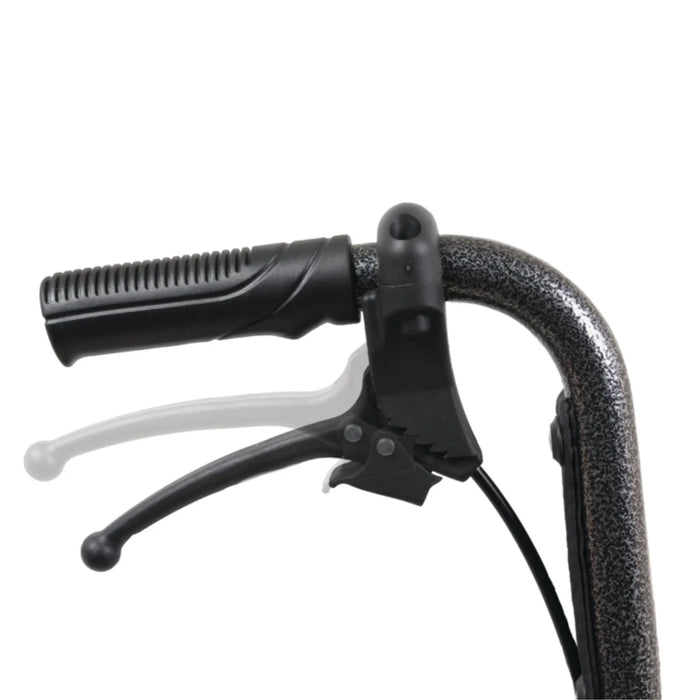 ProBasics Bariatric Steel Transport Wheelchair with 12" Rear Wheels