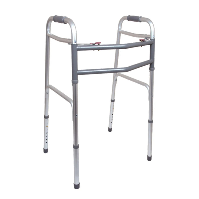 ProBasics Bariatric Two-Button Folding Walker No Wheels