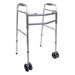 ProBasics Bariatric Two-Button Folding Walker with Wheels