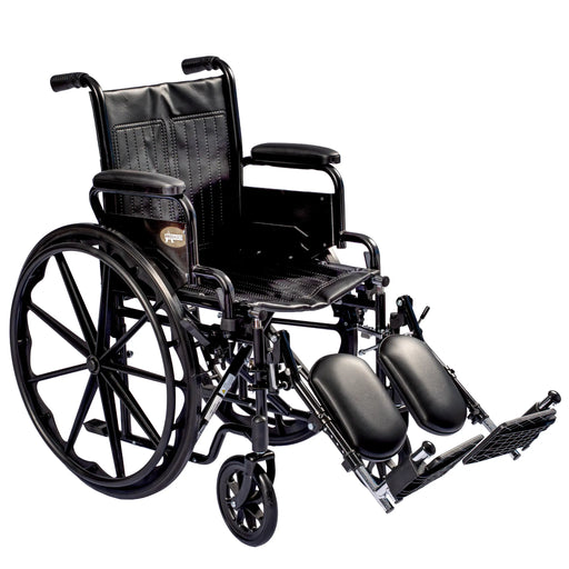 ProBasics K1 Lightweight Wheelchair – Folding Wheelchair 250 lbs Capacity