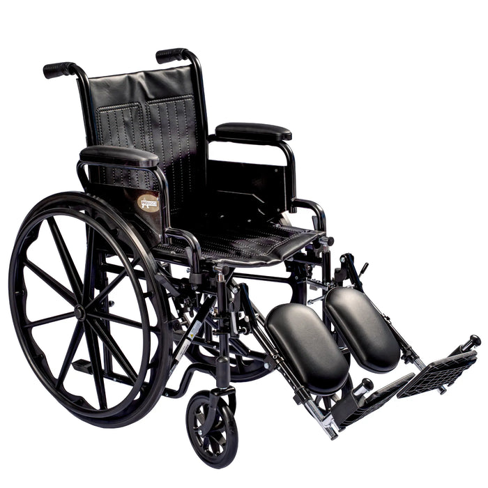 ProBasics K1 Lightweight Wheelchair – Folding Wheelchair 250 lbs Capacity