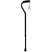 ProBasics Offset Cane with Wrist Strap - Black