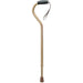 ProBasics Offset Cane with Wrist Strap - Bronze