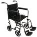ProBasics Steel Lightweight Transport Wheelchair - 8" Wheels - 25 lbs Only