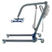 Protekt 500/600 lbs Capacity Electric Full Body Lift by Proactive Medical -Right Sideview