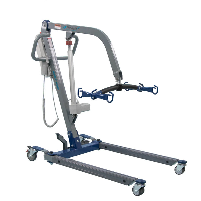 Protekt 500/600 lbs Capacity Electric Full Body Lift by Proactive Medical -Left Sideview