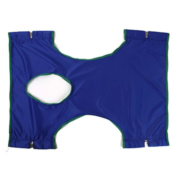 Standard Seat-Back Sling – Proactive Nylon, With Commode Opening, 330 lb Capacity