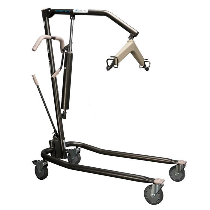 Protekt Onyx Hydraulic Manual Lift by Proactive Medical Side View