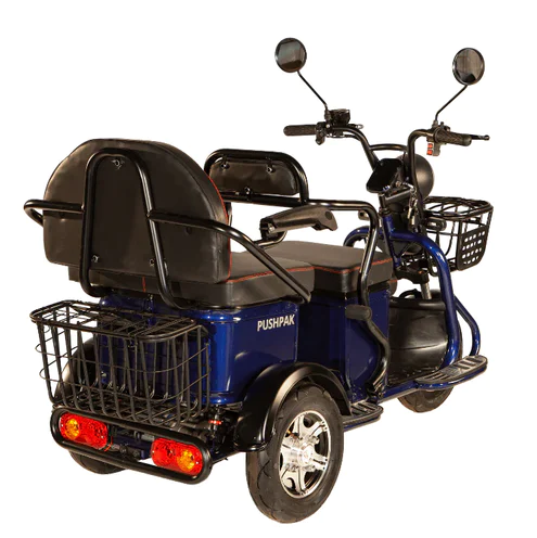Pushpak 2000 2-Person Electric Trike Recreational Scooter