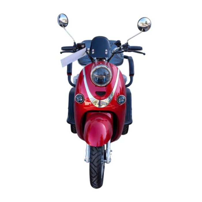 Pushpak Motors 1000 Mobility Scooter Red Front