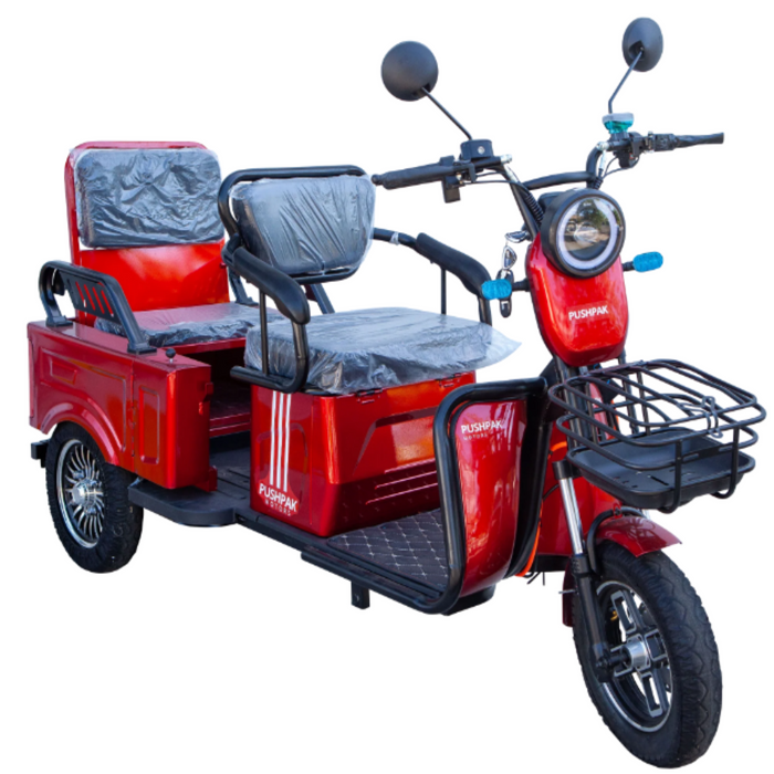 Pushpak Motors 3000 Mobility Scooter Red