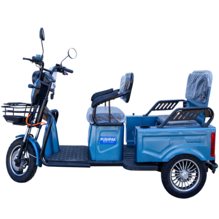 Pushpak Motors 3000 Mobility Scooter- Blue Side