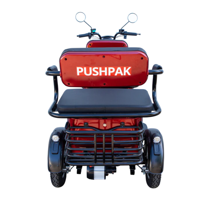 Pushpak Motors 4000 Mobility Scooter Red Back