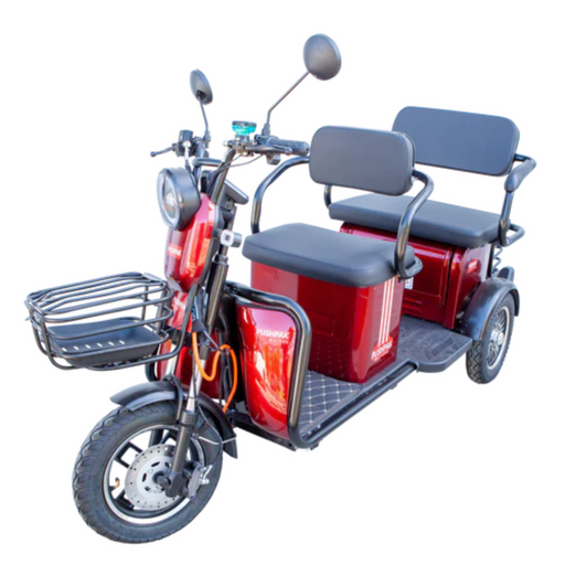 Pushpak Motors 4000 Mobility Scooter- Red