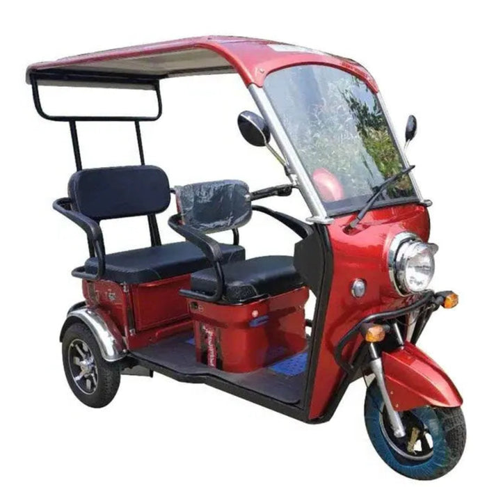 Pushpak Motors 5000 Mobility Scooter - Red Side View