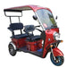 Pushpak Motors 5000 Mobility Scooter - Red Side View