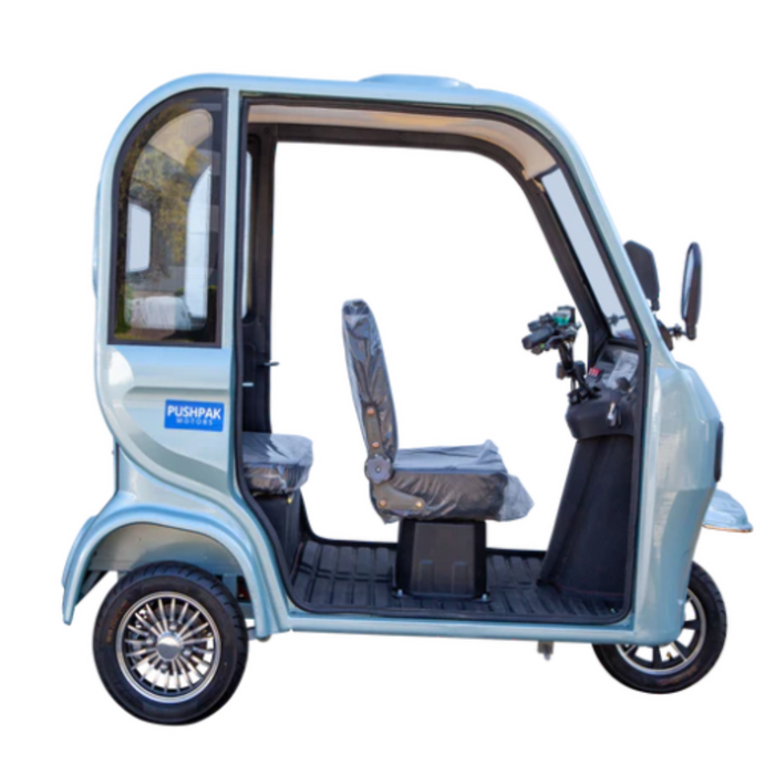 Pushpak Motors 7000 Trike Mobility Scooter - Blue