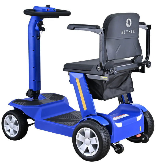 REYHEE Flex (RF01) Electric Folding Mobility Scooter - Blue Side