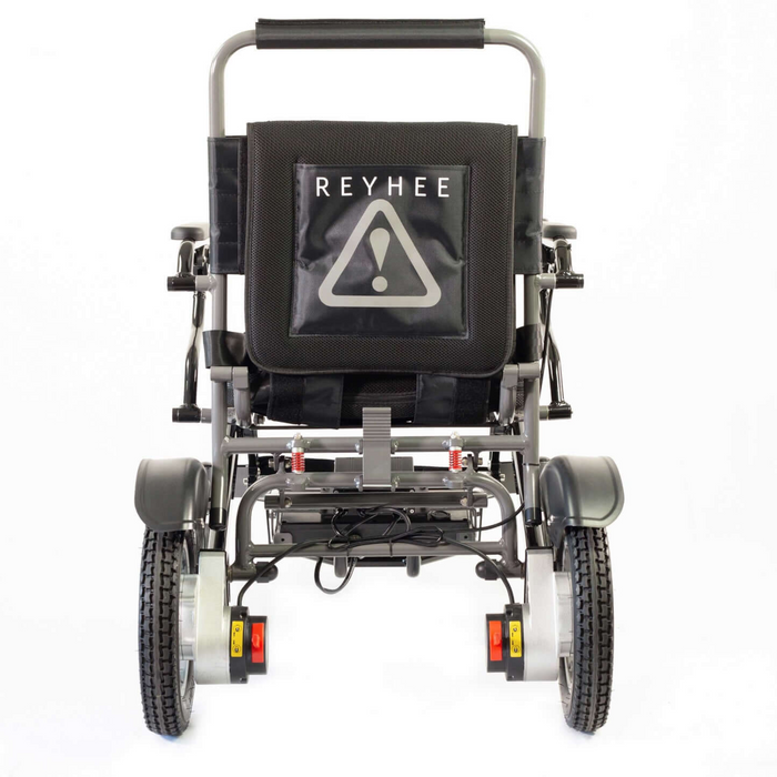 REYHEE Roamer 200W 24V Foldable Electric Wheelchair - Back View