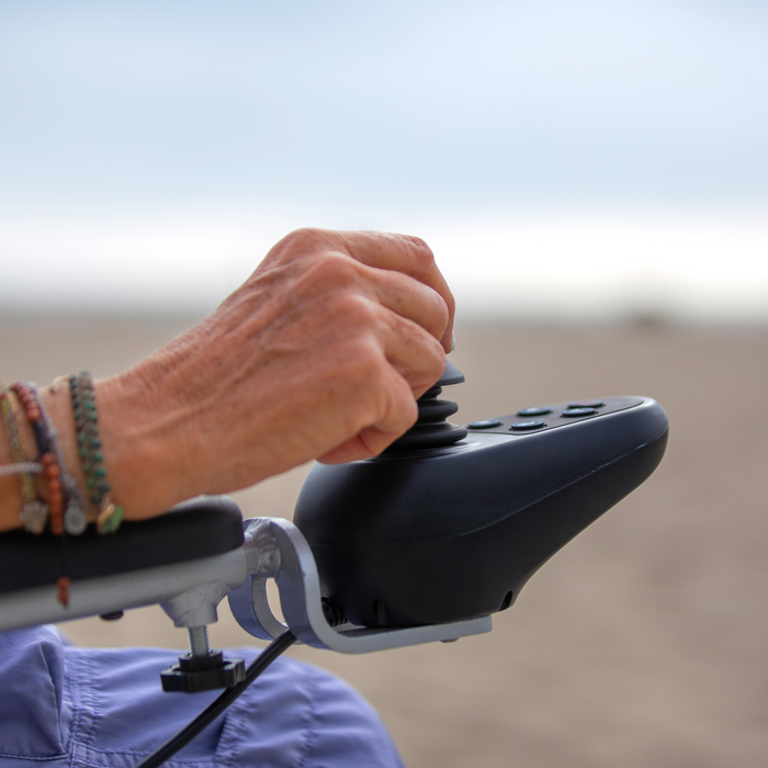 REYHEE SUPERLITE Folding 3-in-1 Electric Wheelchair - Joystick using