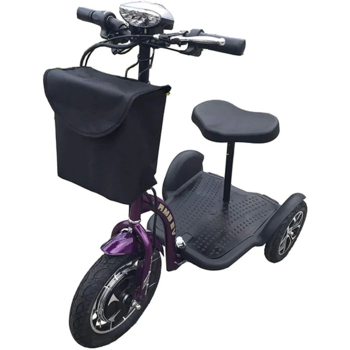 RMB EV Multi-Point QR 3-Wheel Electric Scooter PURPLE