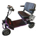 RMB e-Quad Wide Seat Heavy-Duty 4-Wheel Mobility Scooter Purple
