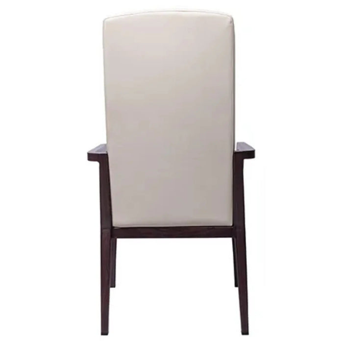  Resident Arm Chair for Assisted Living  Beige Color  back view