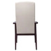  Resident Arm Chair for Assisted Living  Beige Color  back view