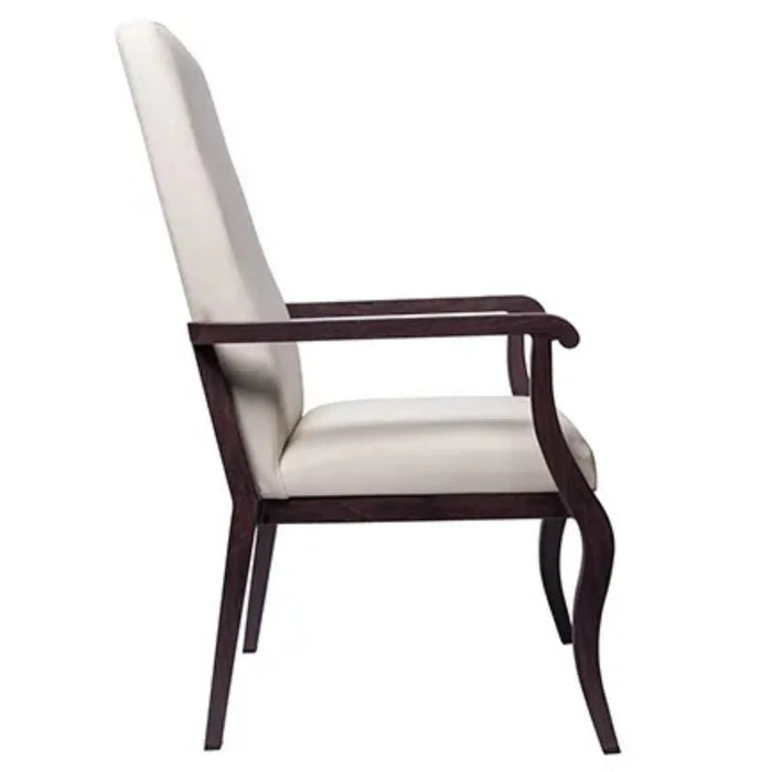  Resident Arm Chair for Assisted Living  Beige Color  right side view