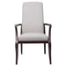  Resident Arm Chair for Assisted Living  Gray Color  front view