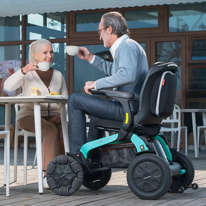 Robooter E60 All Terrain Smart Powerchair w/ Omni-Directional Wheels