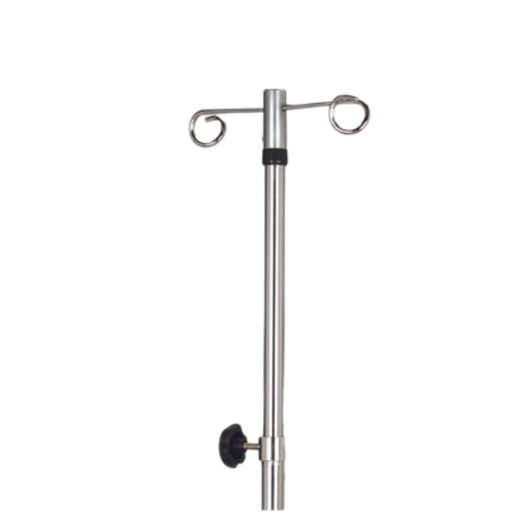 SPAN Adjustable I.V. Pole with Bracket – Compatible with All Bed Models
