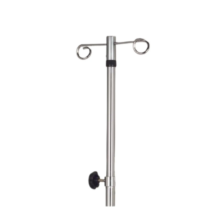 SPAN Adjustable I.V. Pole with Bracket – Compatible with All Bed Models