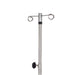 SPAN Adjustable I.V. Pole with Bracket – Compatible with All Bed Models