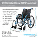 STRONGBACK 24+AB Adjustable Lightweight Manual Wheelchair