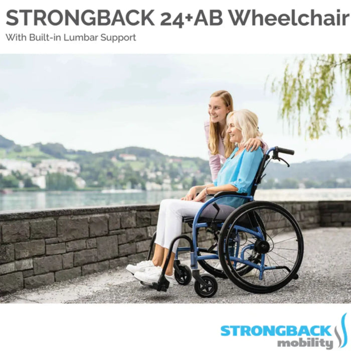 STRONGBACK 24+AB Adjustable Lightweight Manual Wheelchair