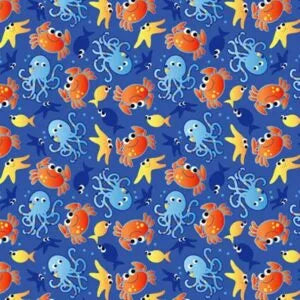 Easystand Stander Parts Cover Pattern - Sea Creatures