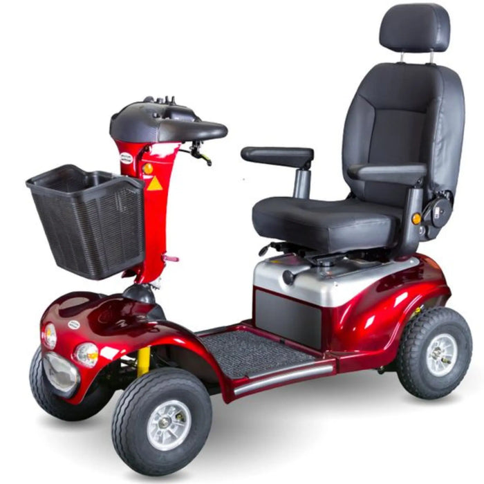 Shoprider Sprinter XL4 Heavy Duty Scooter Red Side View