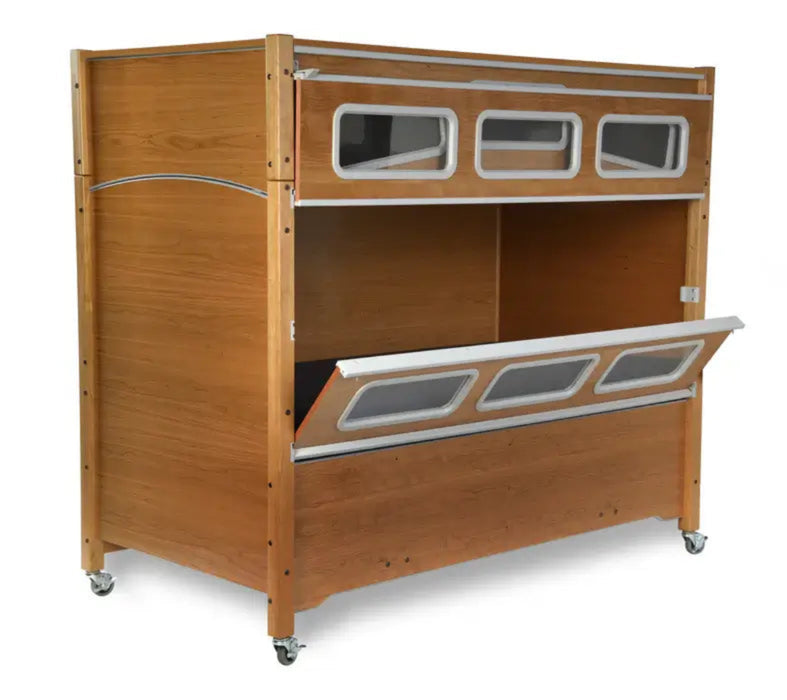 Sleepsafer Sleepsafe Tall Bed Wooden safety bed with transparent panels and windows no padding