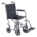 Transport Chair Wheelchair by Proactive Medical - Steel silver