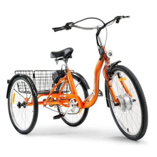 EcoRide Electric Tricycle by SuperHandy  Side View