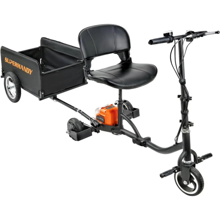 SuperHandy Scooter Cargo Trailer - 155 lbs Capacity, Lightweight