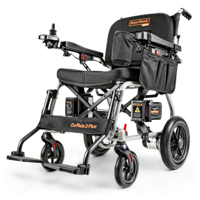 SuperHandy GoRide 2 Plus Folding Electric Wheelchair
